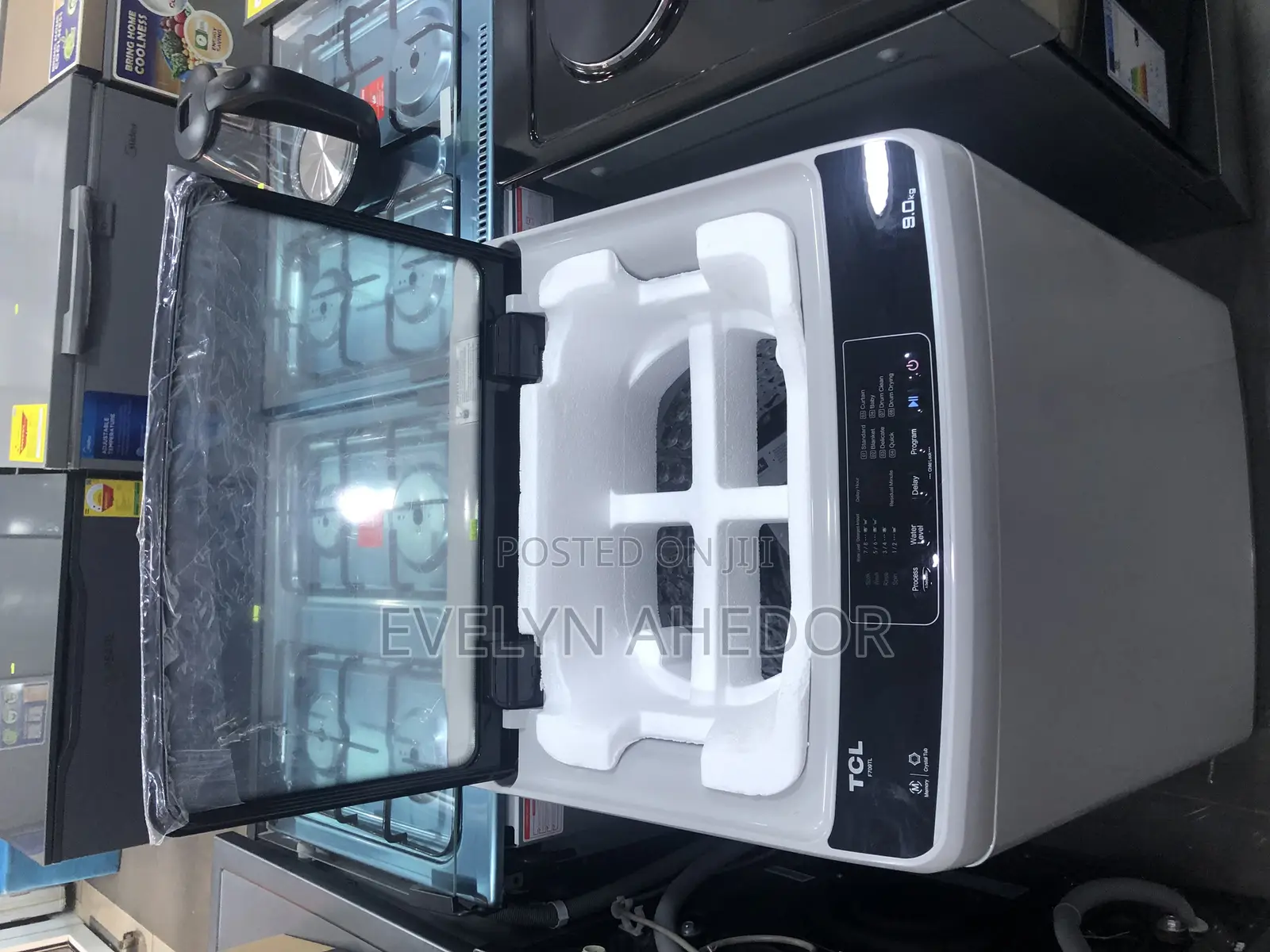 Quick TCL Washing Machine Top Load Full Automatic 9kg