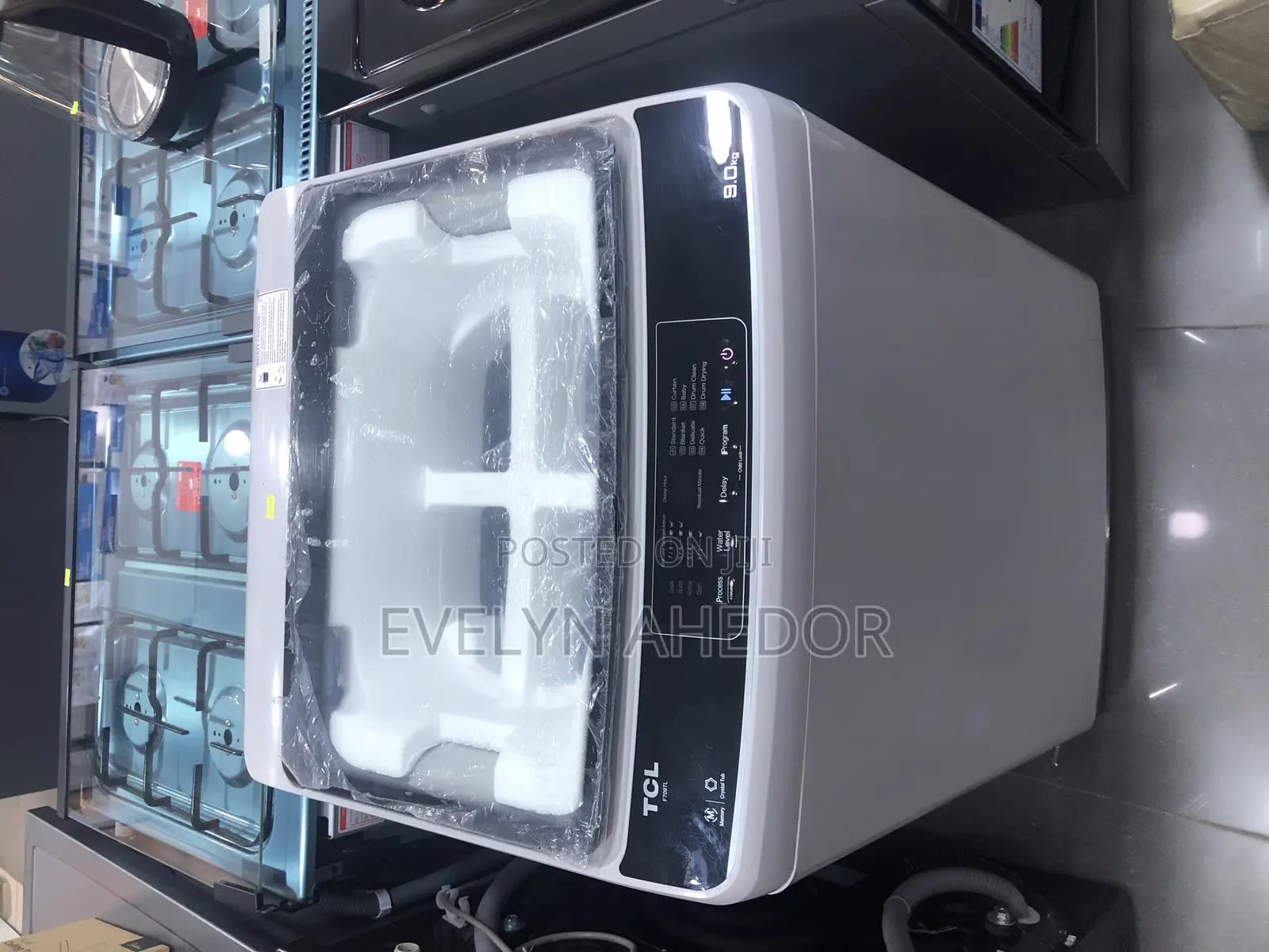 Quick TCL Washing Machine Top Load Full Automatic 9kg