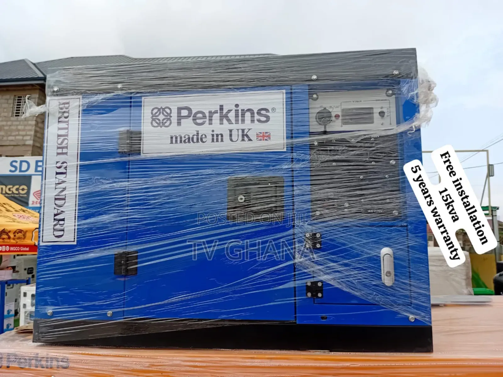 Suprabeacon 15kva Silent Perkins 15kva Diesel