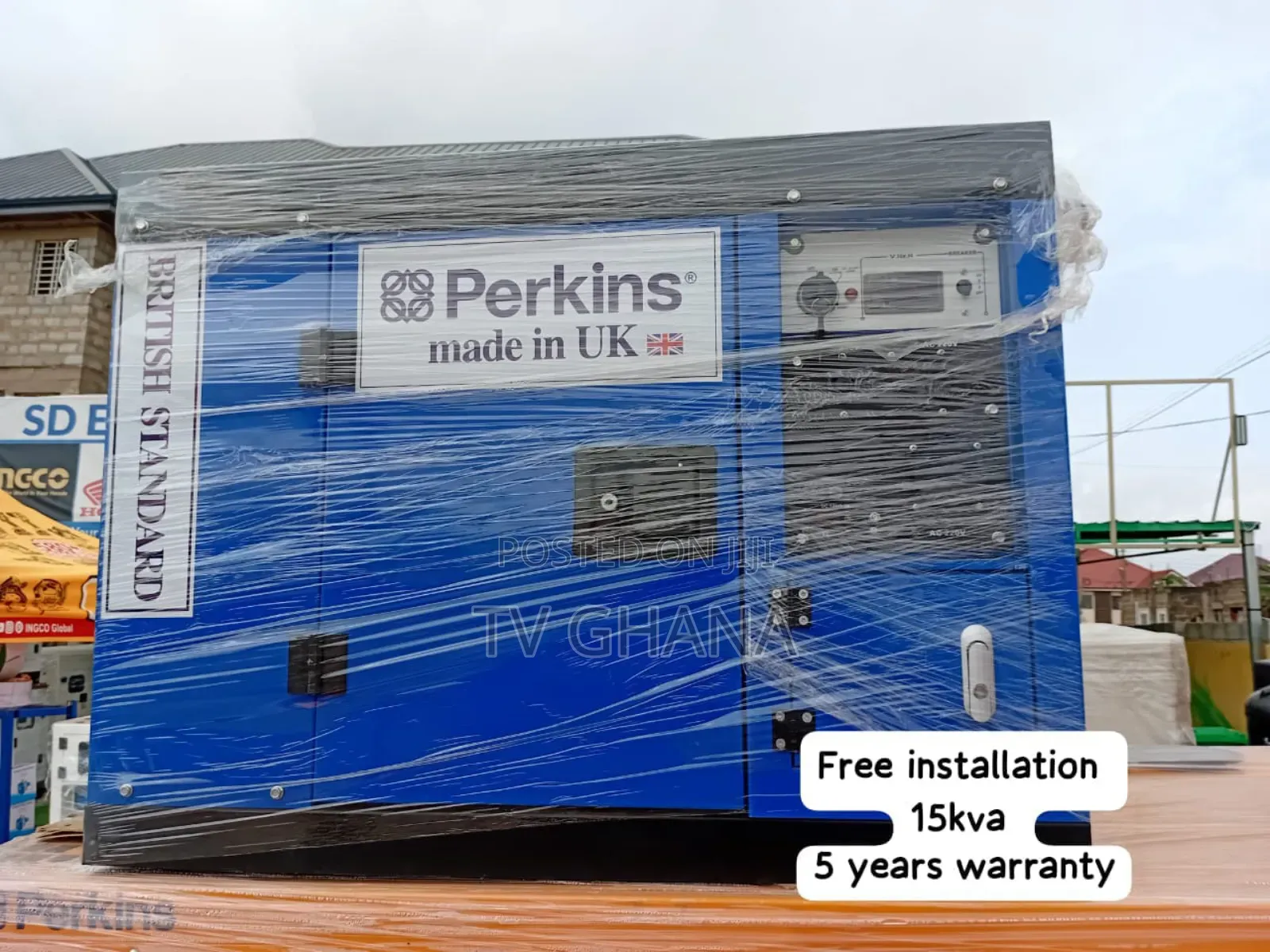 Onyxedgex 15kva Silent Perkins 15kva Diesel