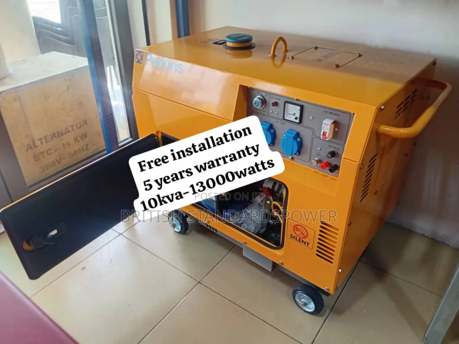 Energy Master 10kva Silent Diesel Perkins Generator Silent