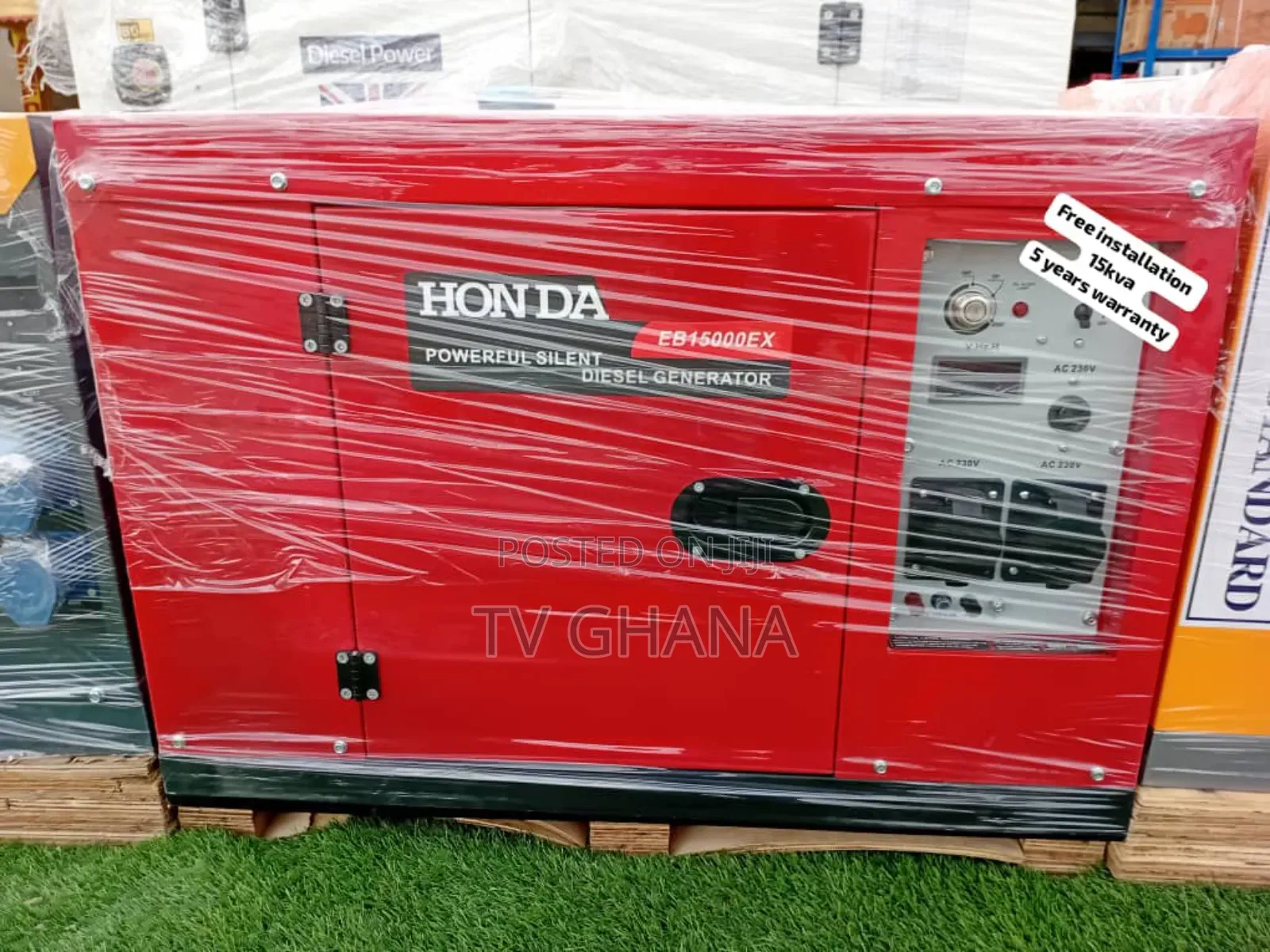 Valorpower 15kva Silent Honda 15kva Diesel