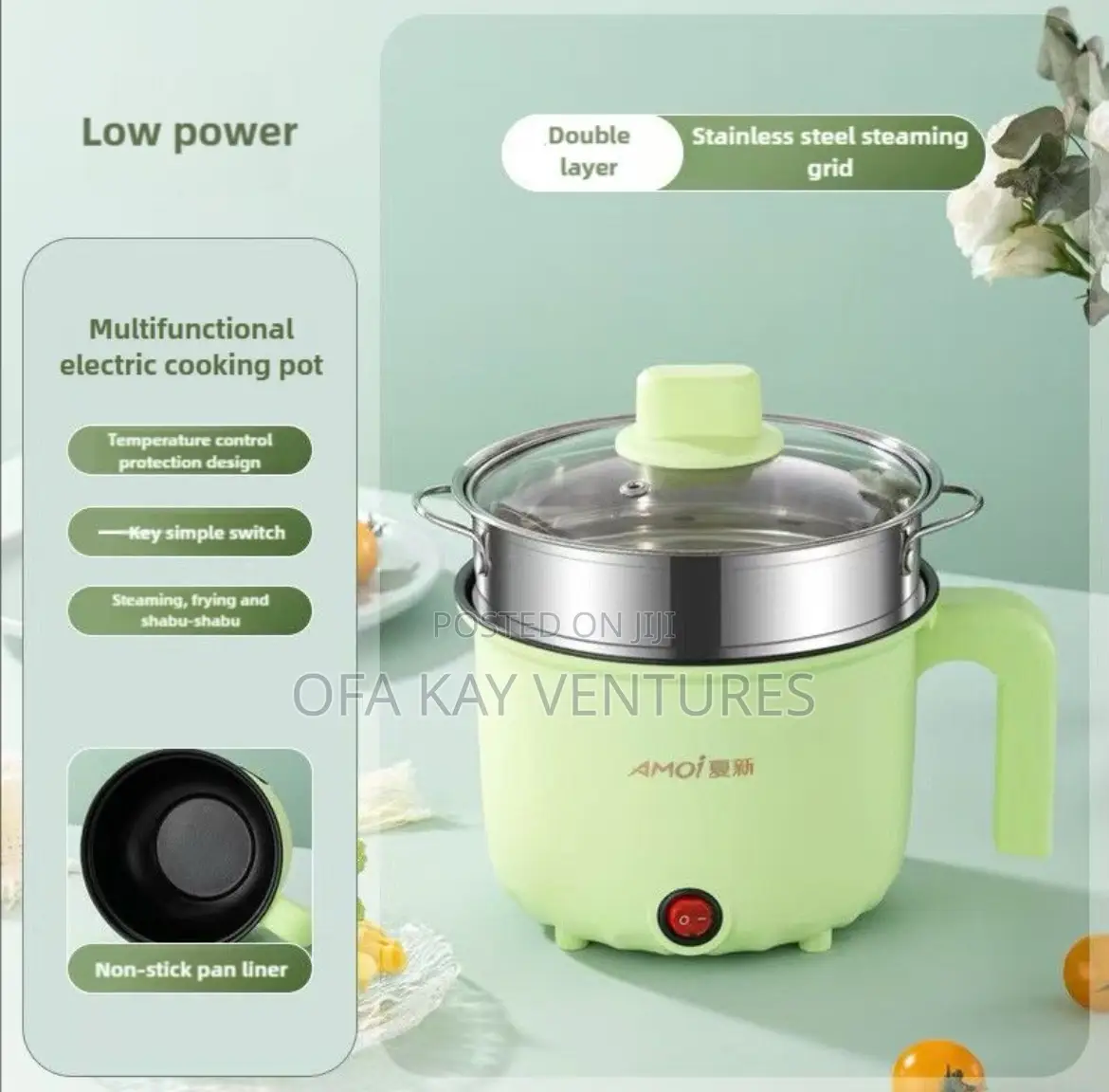 Multifunctional Cooking,Steaming Bowl 1.8l