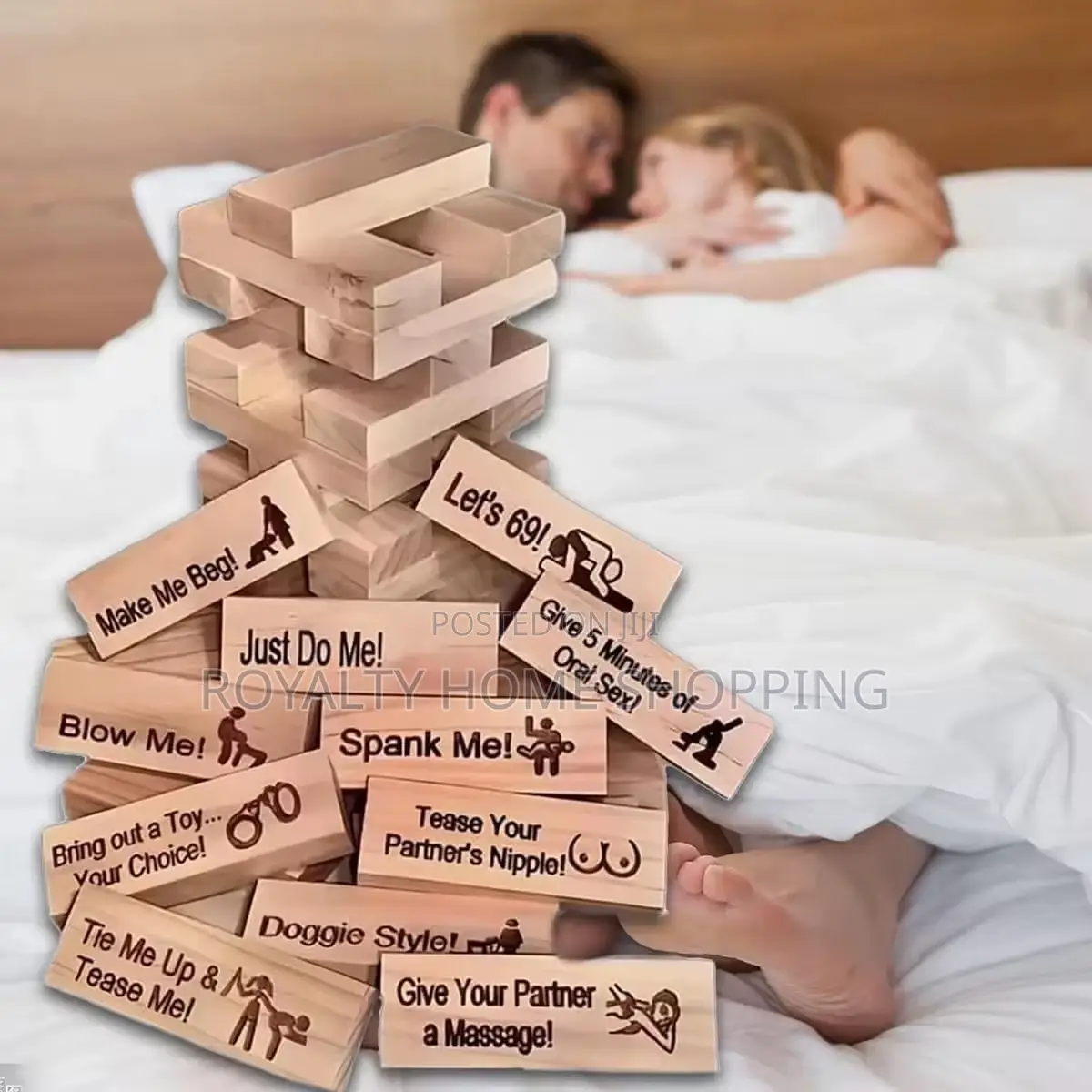 Adults/ Couples Jenga Game