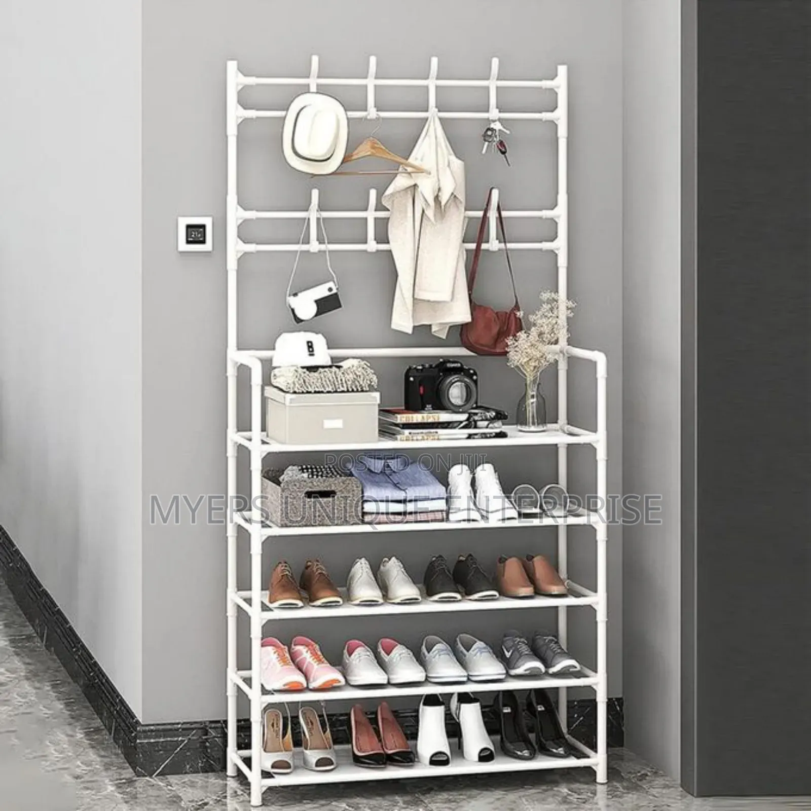 Multi-Functional 5 Tier Shoe Rack