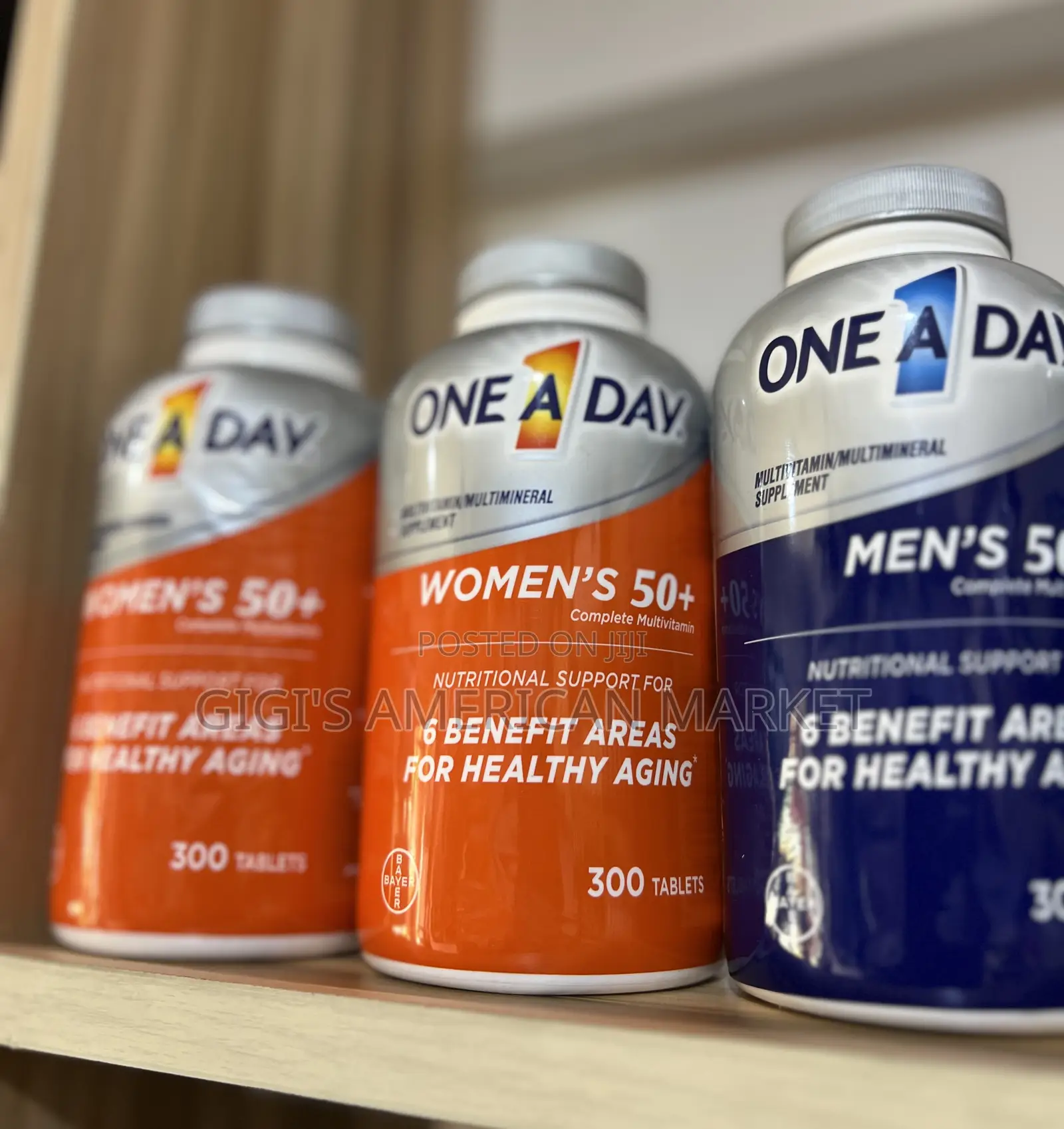 One a Day Men Women 50+ Complete Multivitamin
