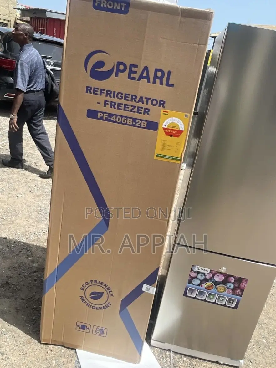 Purchase Quality Pearl Pf 406b-2b 2 Door Fridge(Gray).