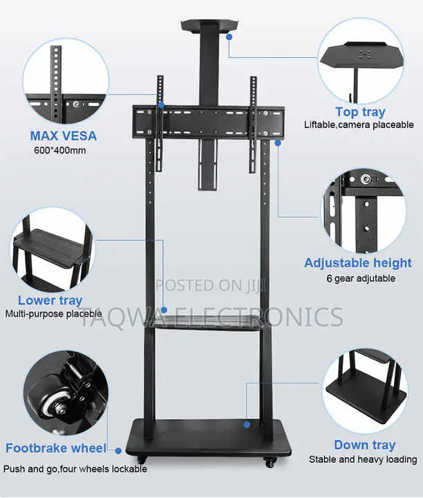 1700 Tv Mobile Bracket 32-75