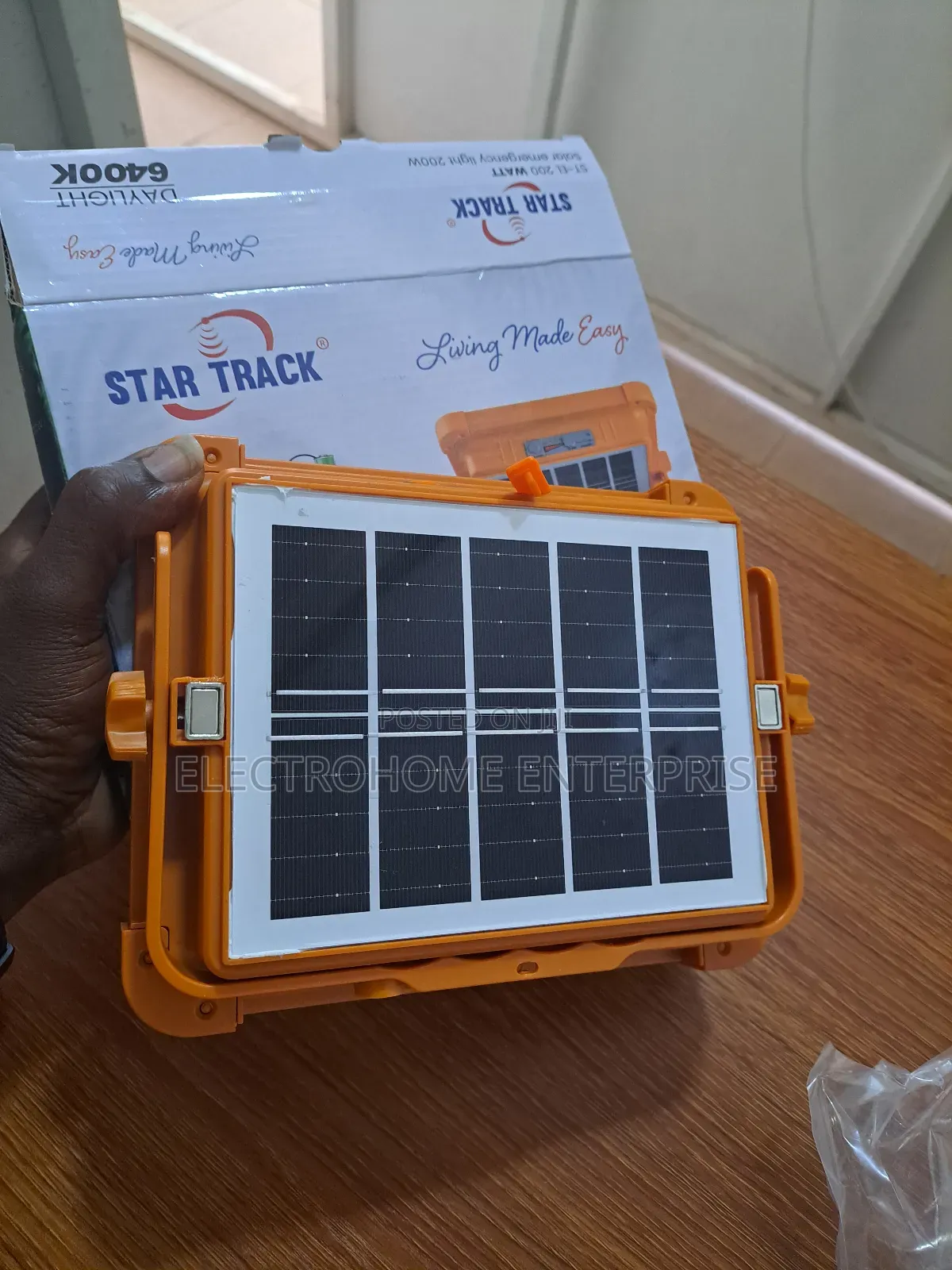 Star Track Solar Light