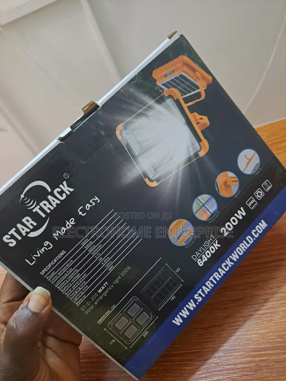 Star Track Solar Light