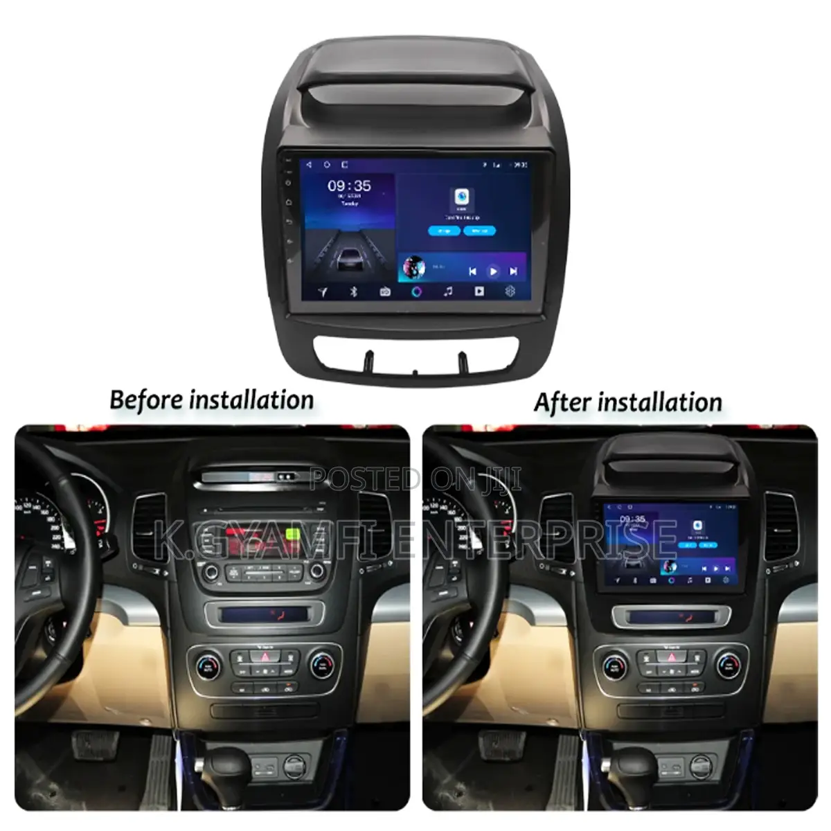 Quality Android Car Tape for Kia Sorento 2013 to 2014