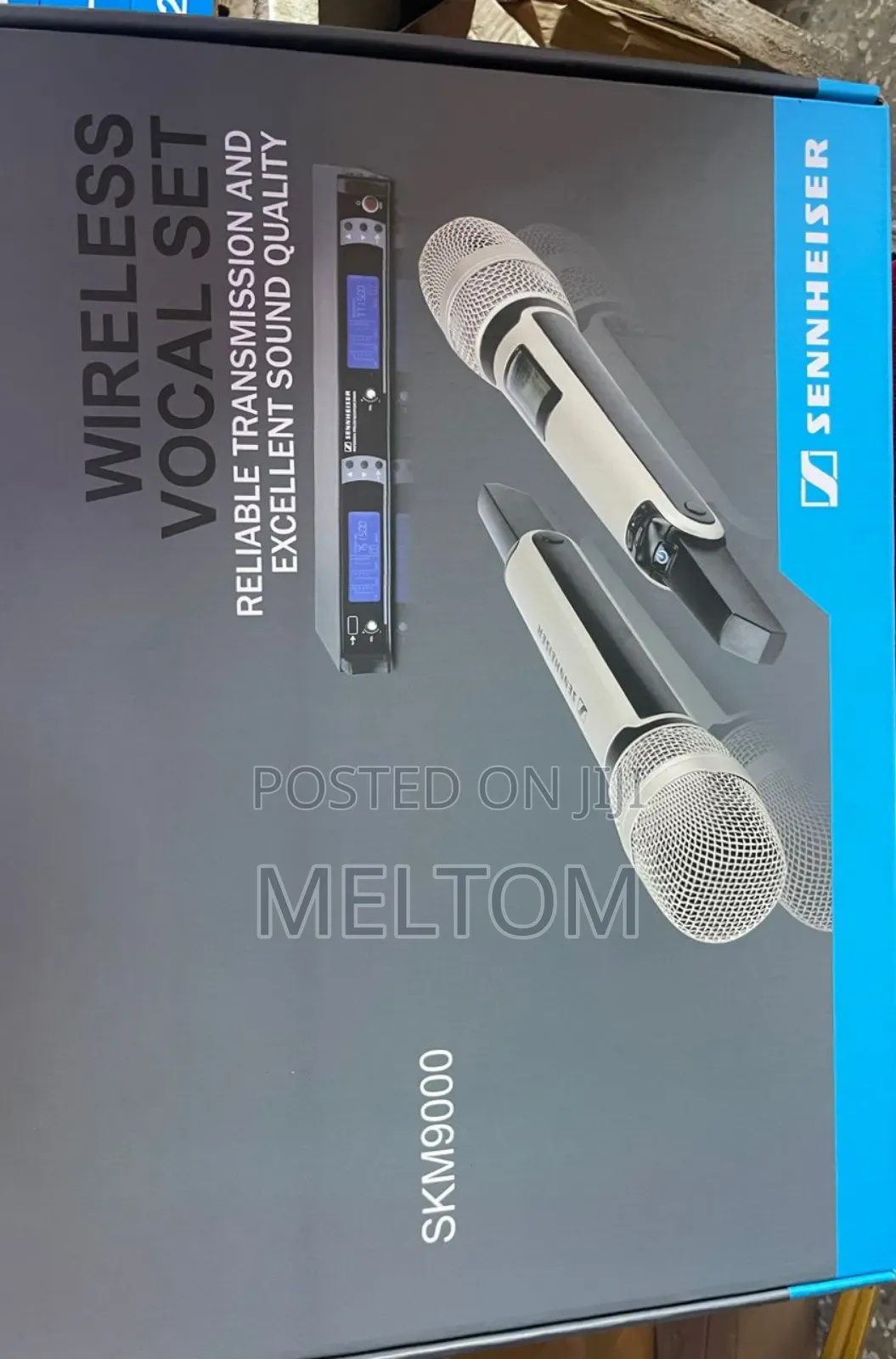 Sennheiser Black Skm9000 2in1 Wireless Microphone