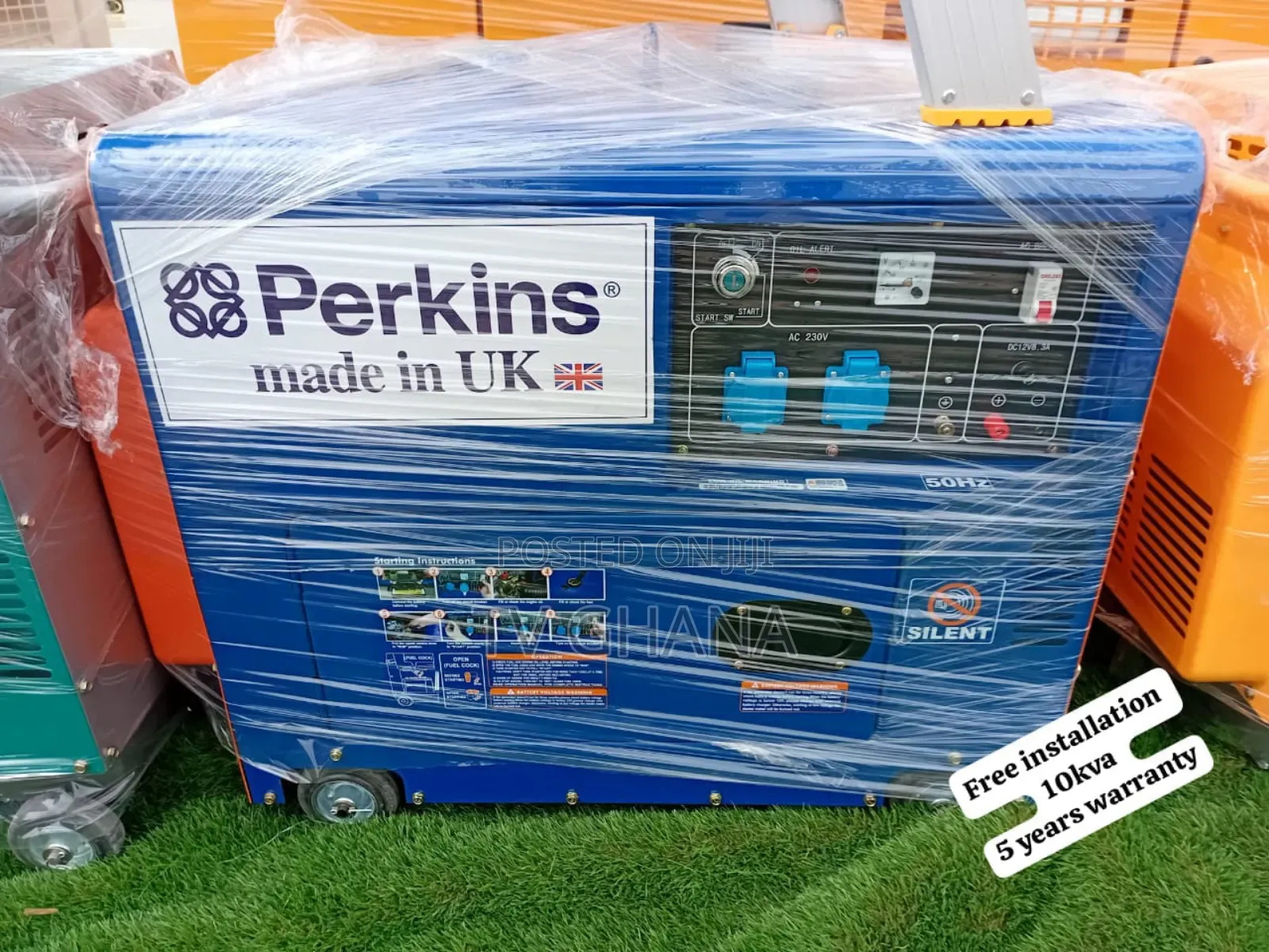 Spectravault 10kva Silent Perkins 10kva Diesel