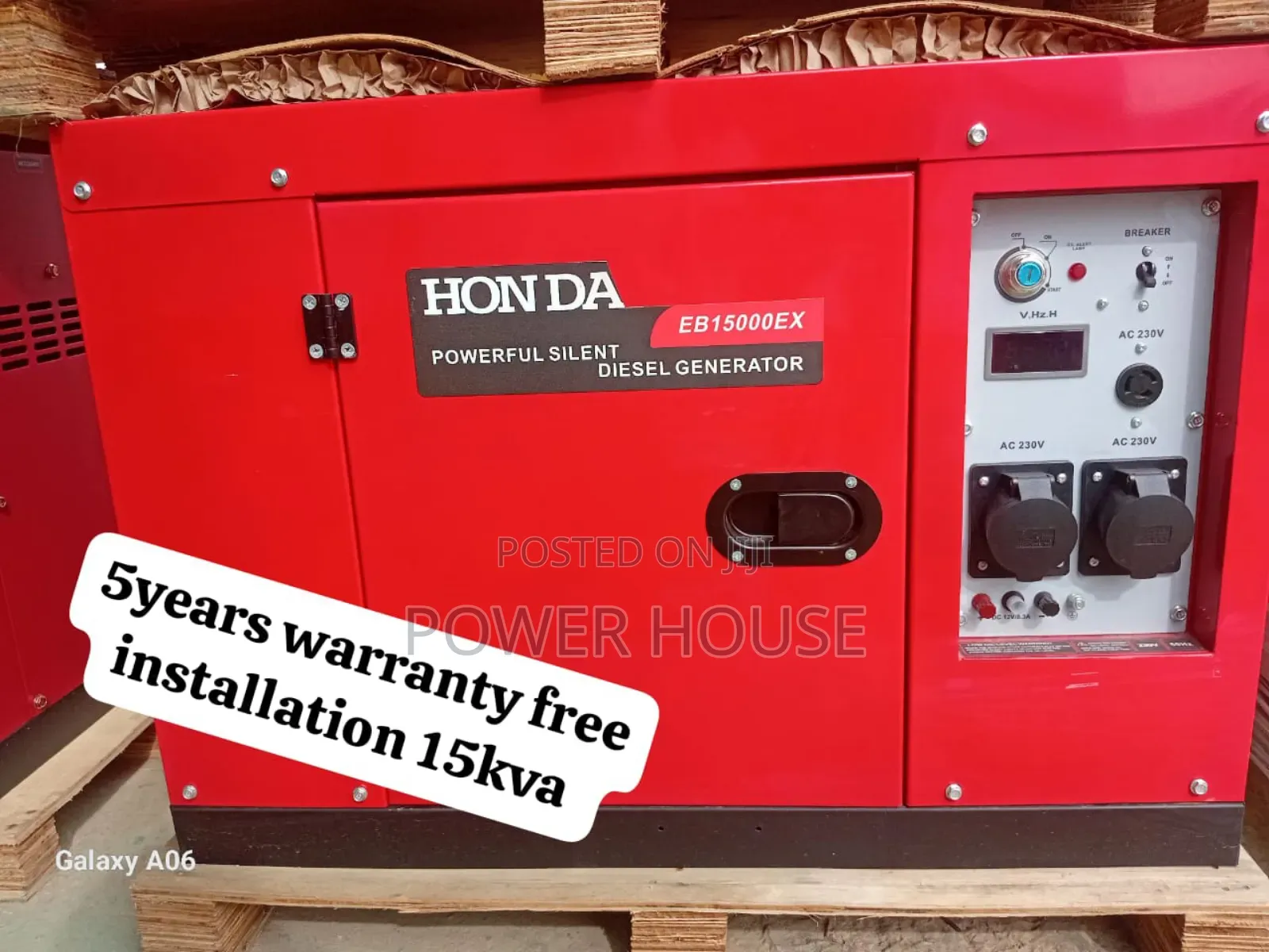 Prestige Vault Honda 16500watts 15kva Diesel 16500watts