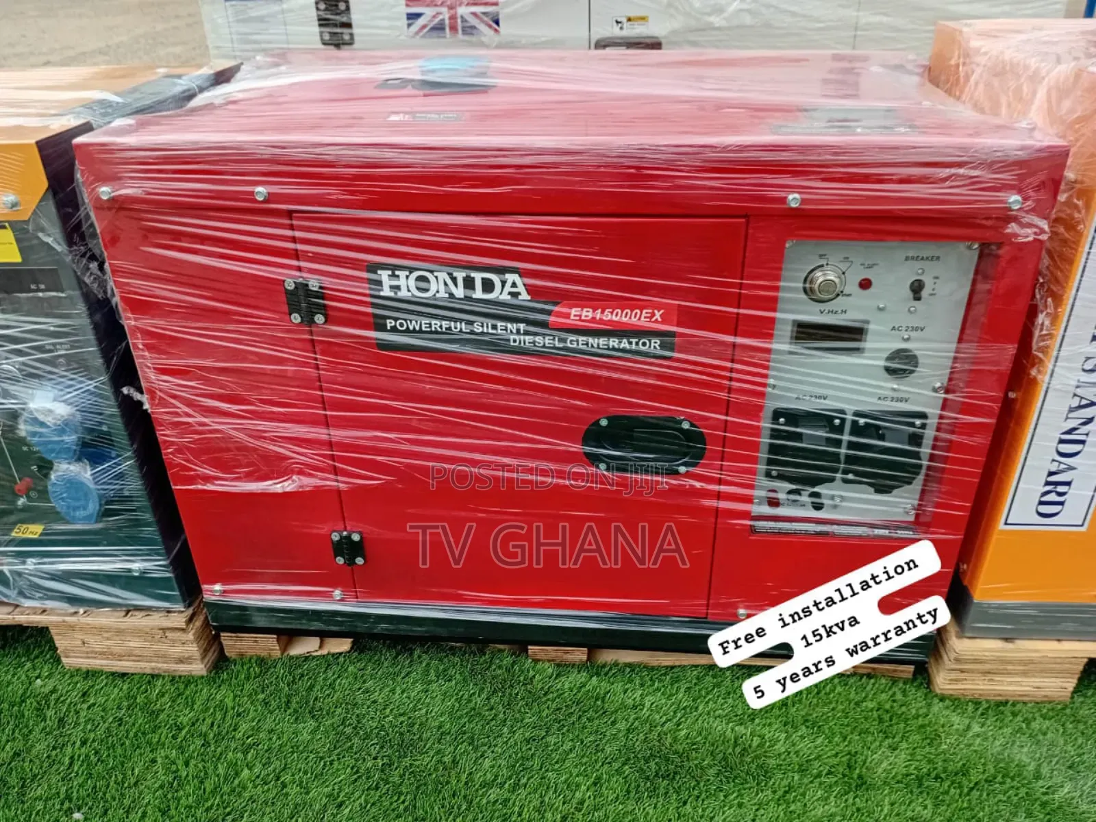 Axionarray 15kva Silent Honda 15kva Diesel