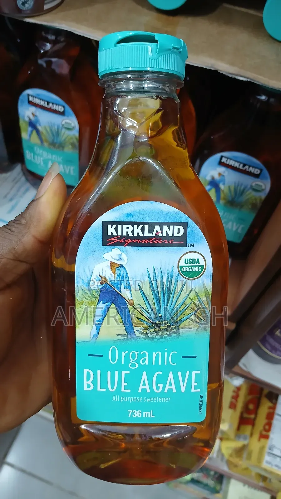Organic Blue Agave All Purpose Sweetner, 736ml