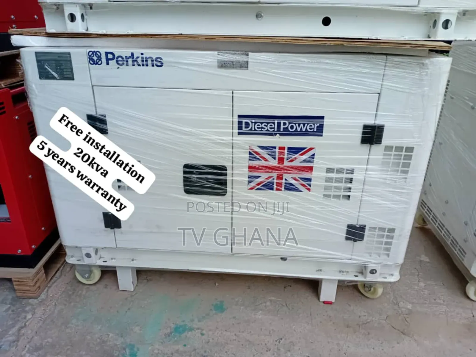 Pinnaclegen 20kva Silent Perkins 20kva Diesel