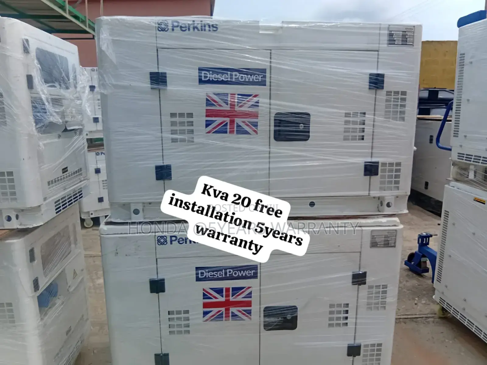 Core Network Perkins 20kva Diesel Generator Silent Perkins