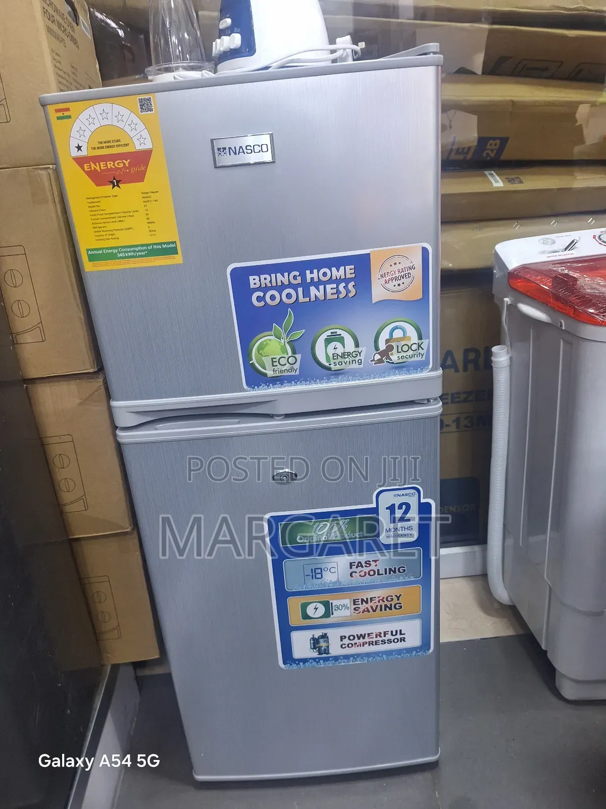 Frost Free Nasco Double Door Fridge