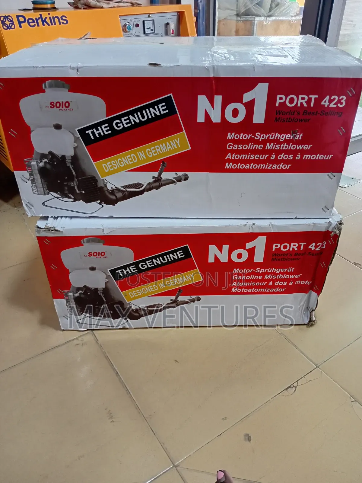 Mistmaster Solo Port 423 Gasoline Mist Blower Long Range