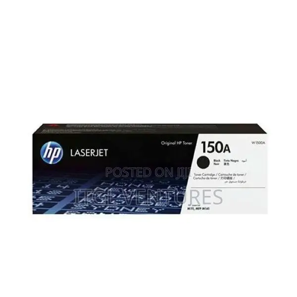 HP 150a Black Original Laserjet Toner Cartridge (W1500a)