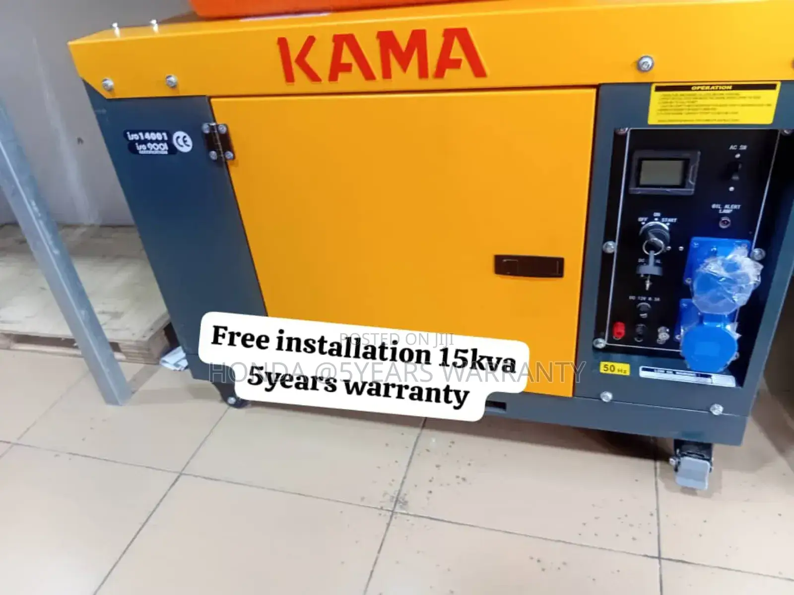 Crown Consoller Kama 15kva 16500watt Generator 15kva Diesel
