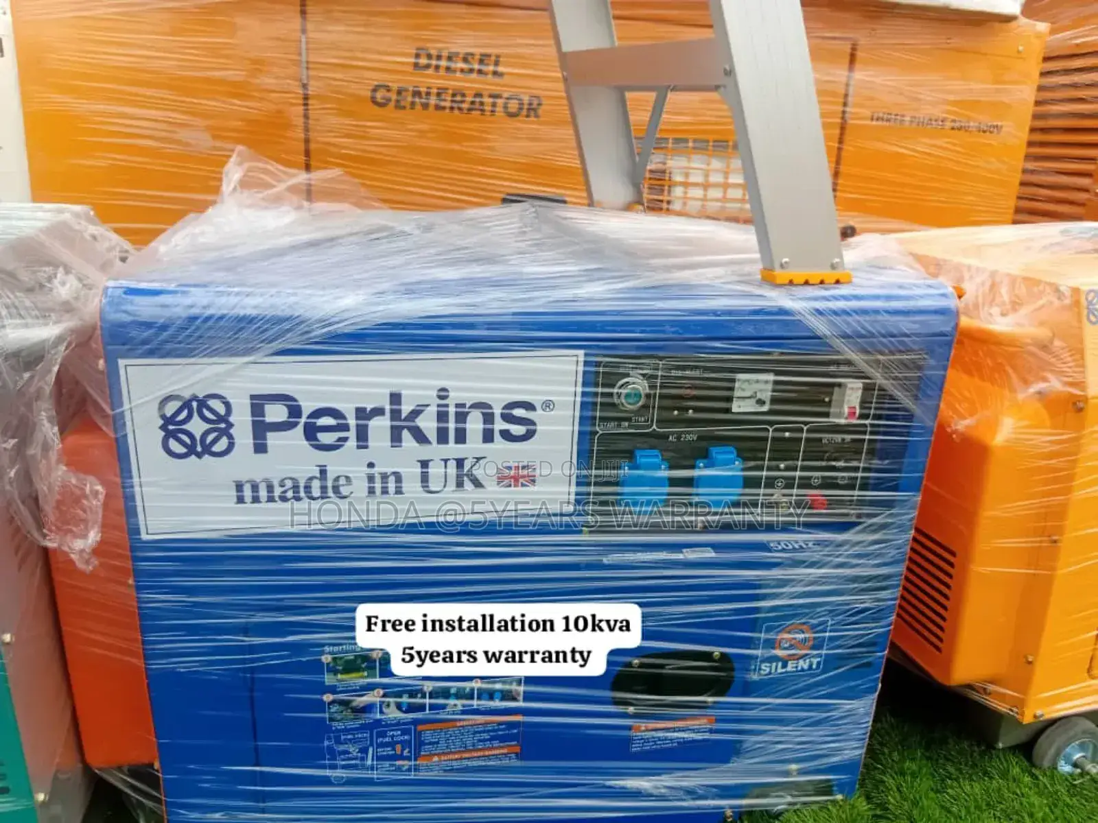 Alpha Drive Perkins 10kva 13000watts Diesel Generator 10kva