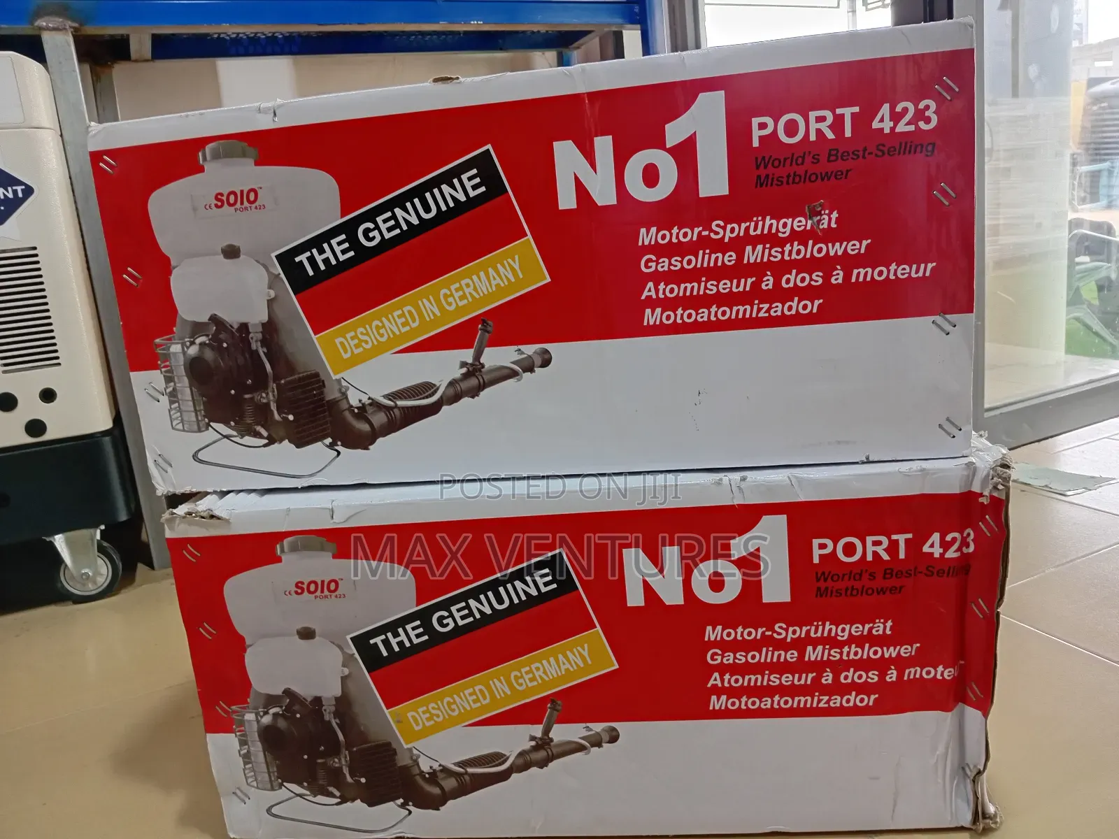 Solo Port 423 Knapsack Sprayer Mistblower Gasoline