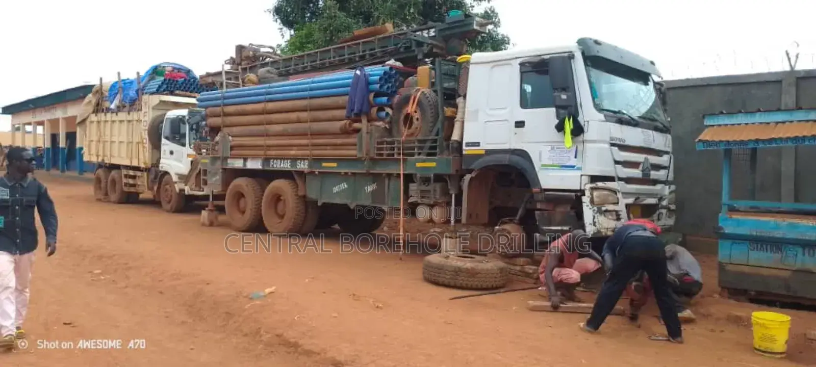 Kadjebi Borehole Drilling and Old Borehole Repairs