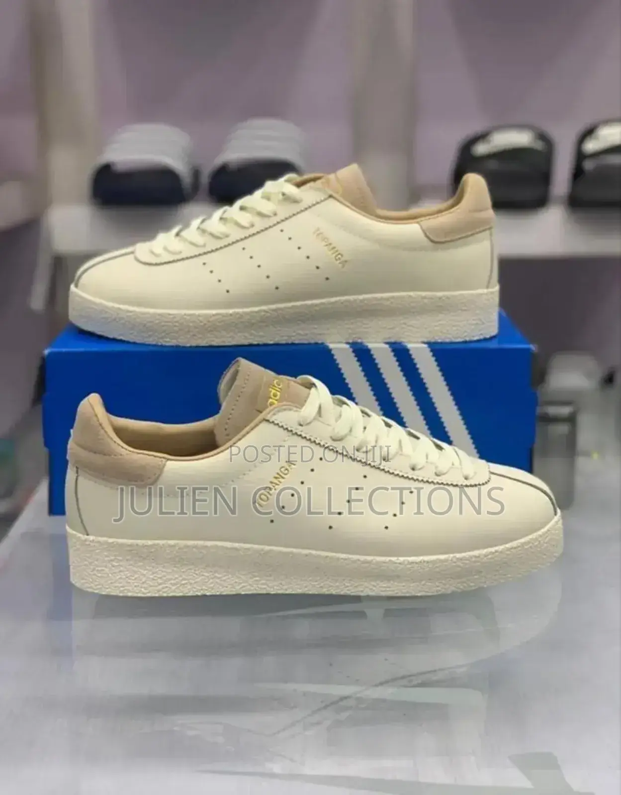 Adidas Tupanga Cream Brown Leather