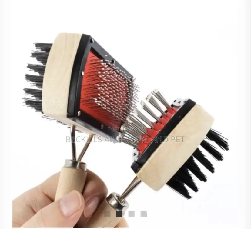 Basic Pet Hair Remover Brush and Comb Double Sided 2 in 1