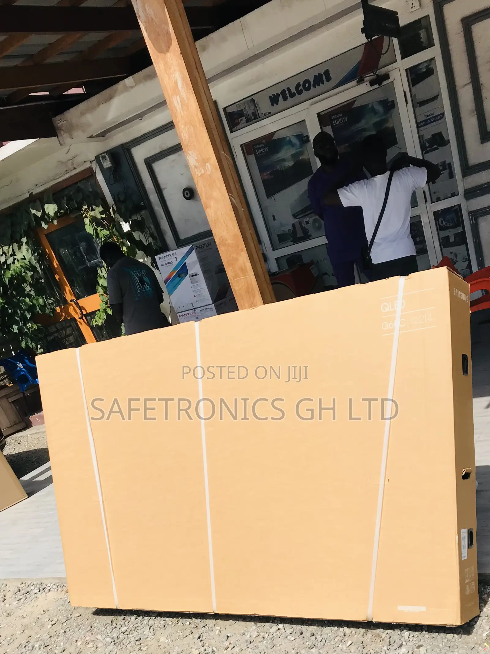 Shop New 75 Inch Crystal Samsung Q80c Qled Smart Tv