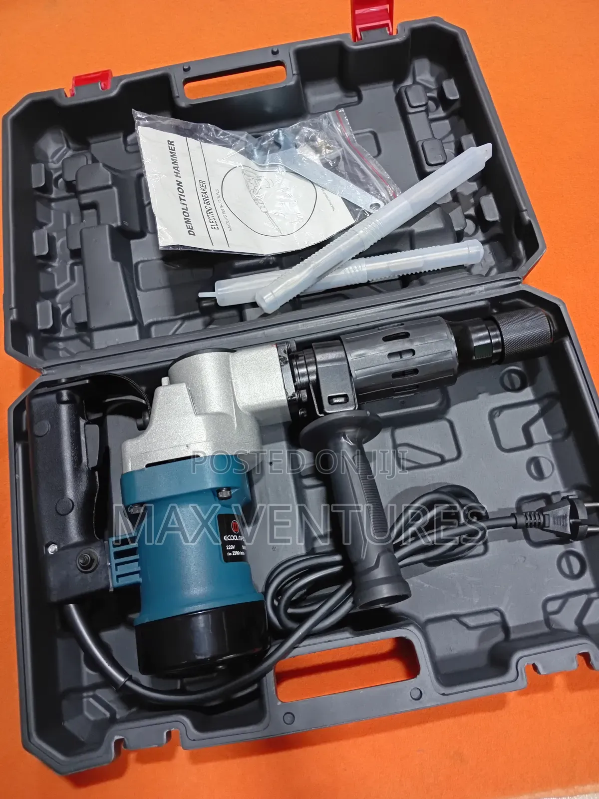 Demolition Hammer Electric 220v 50/60hz 1100w Durable