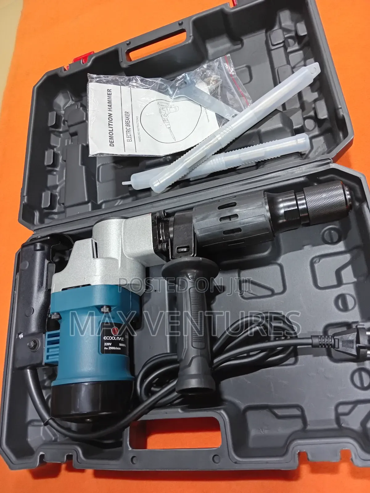 Time Saving Demolition Hammer 220v 50/60hz 1100w