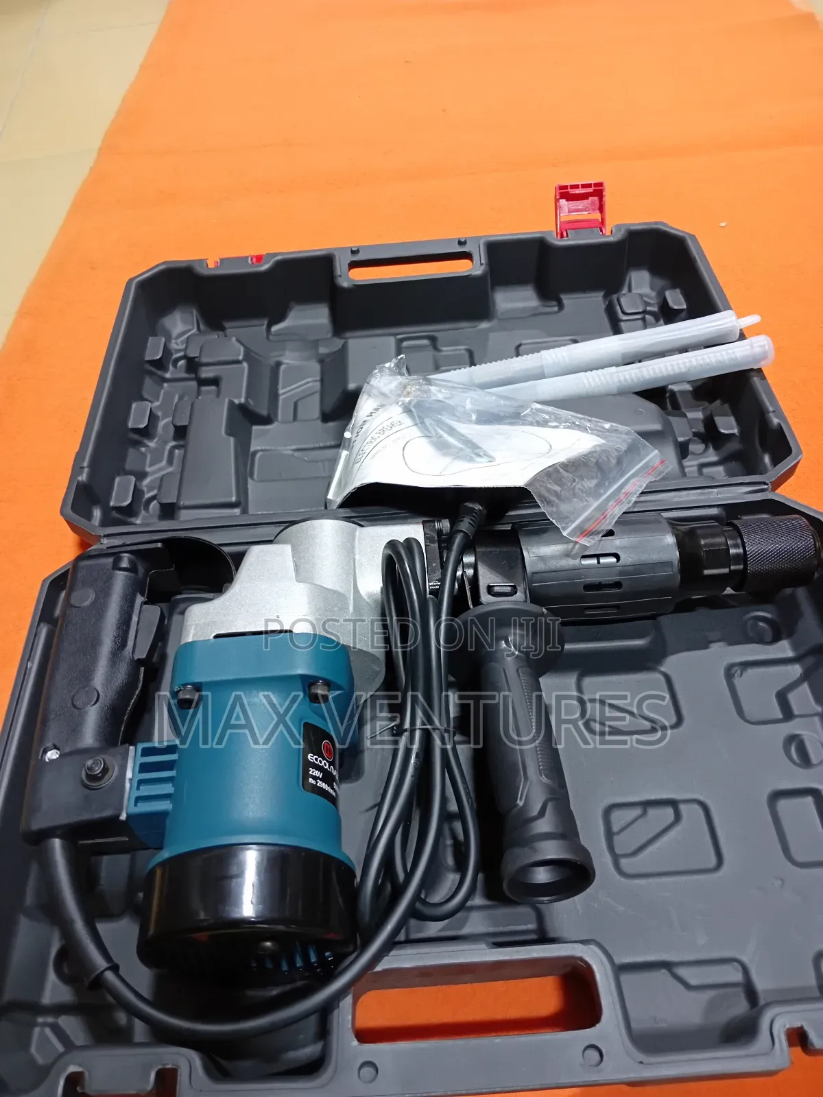 Ecoolmax Safesmash 220v 50/60hz 1100w Demolition Hammer