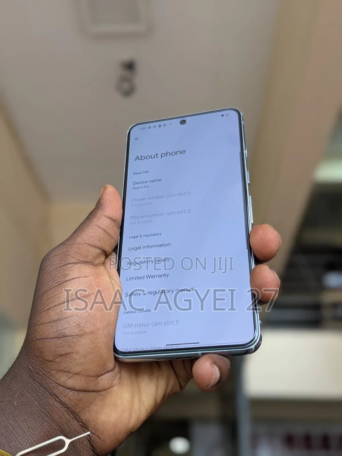 New Google Pixel 8 Pro 128 GB Blue