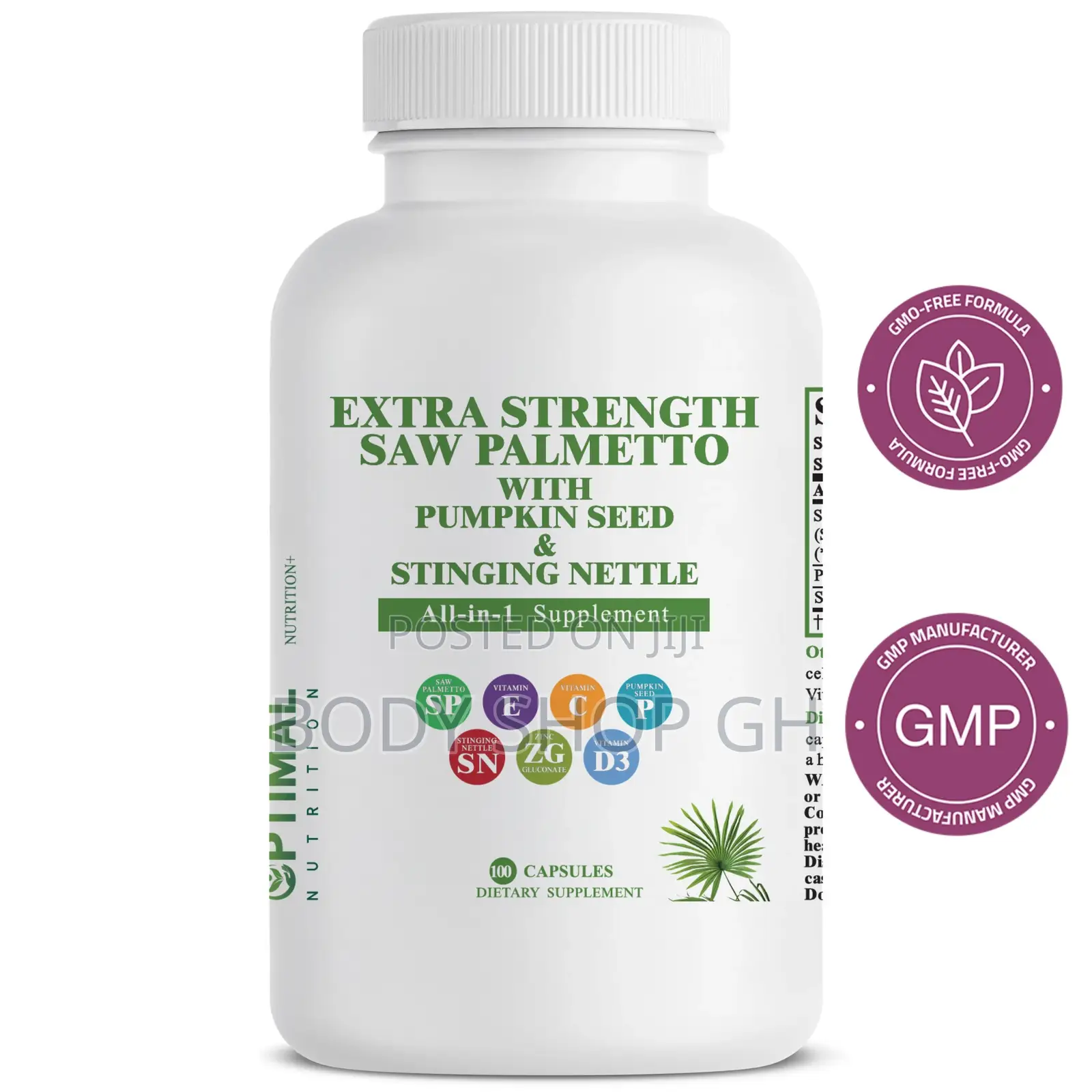 Extra Strength Saw Palmetto With Pumpkin Seed and Nettle