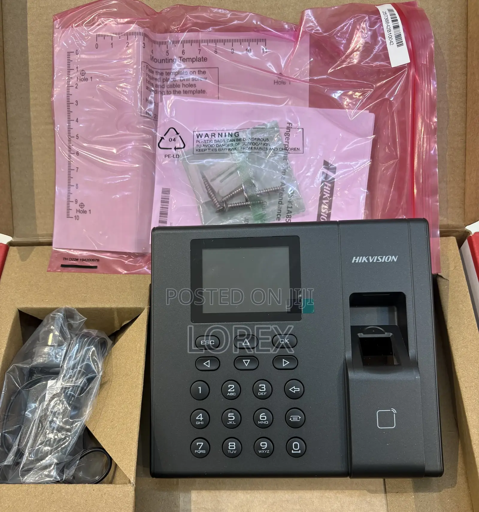Hikvision Clock In Time Attendance Ds-k1a8503mf-b