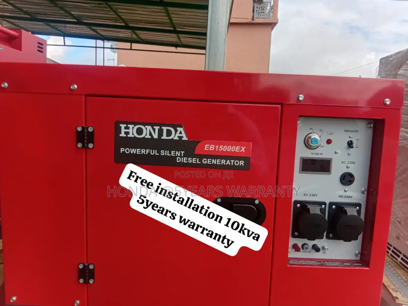 Alpha Pump Honda 15kva 16500watt Diesel Generator 15kva