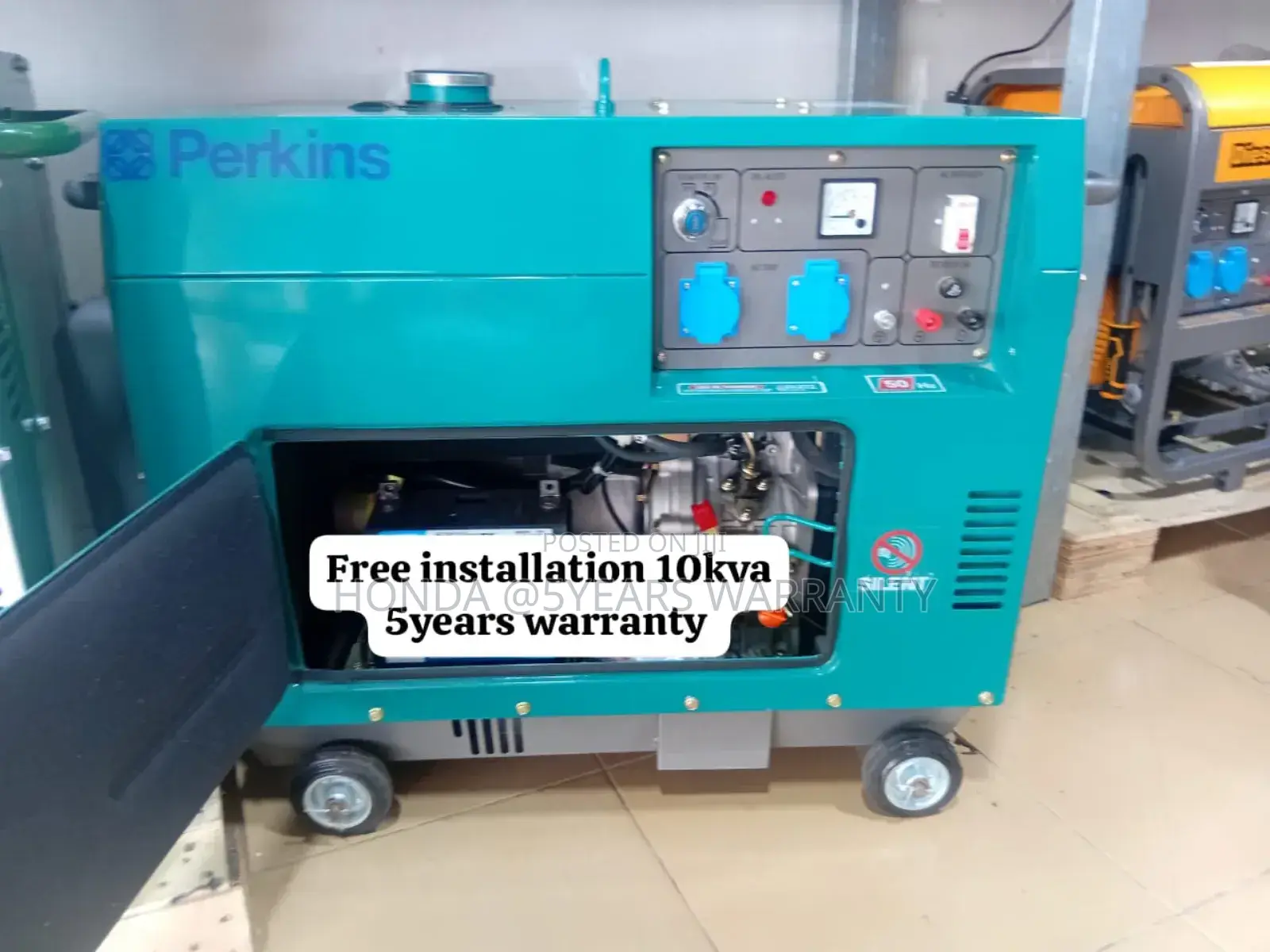 Bravo Dock Perkins Diesel 10kva 13000watts Generator 10kva