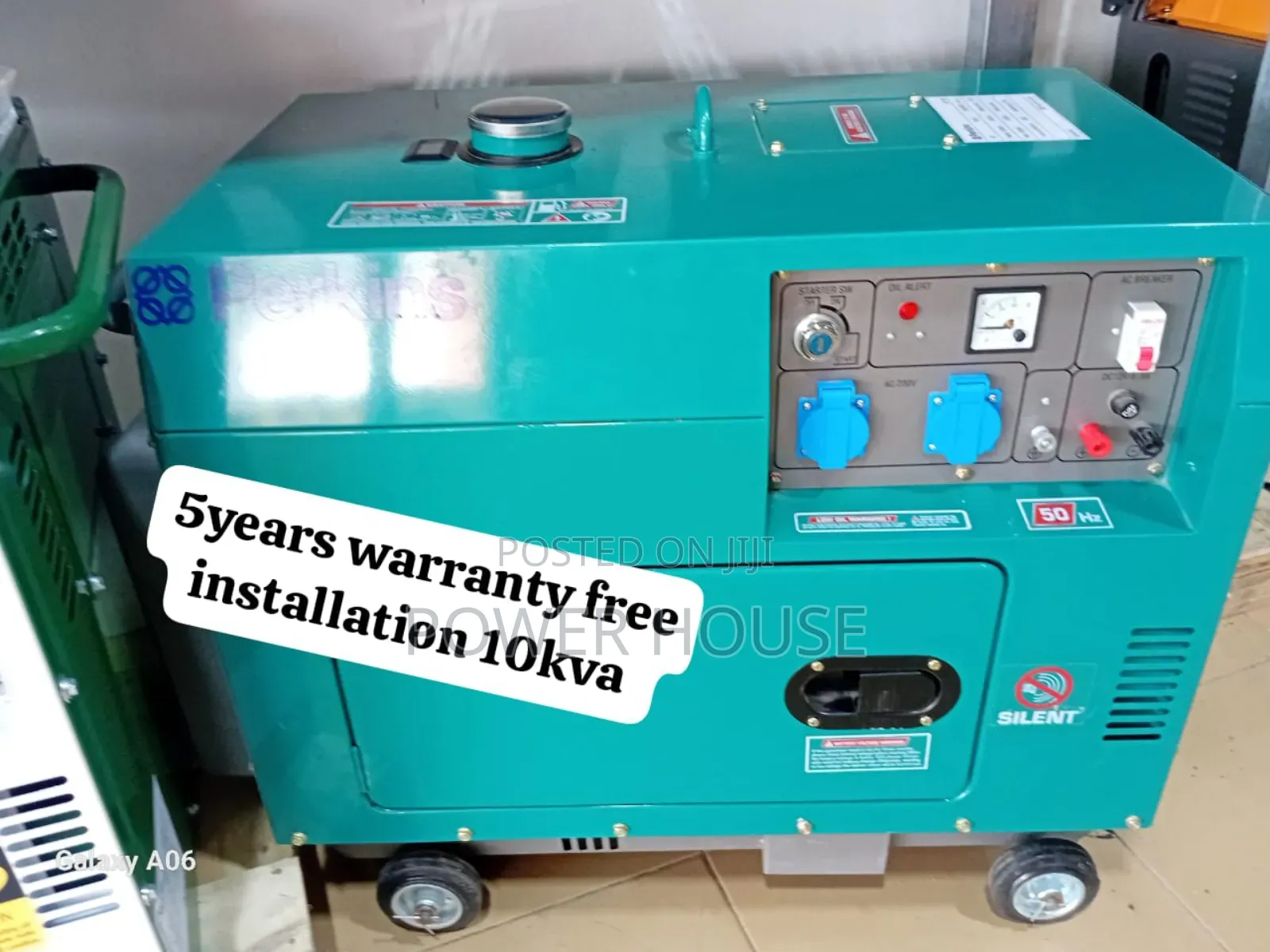 Silver Stream Perkins Generator 10kv 13000watts 10kv