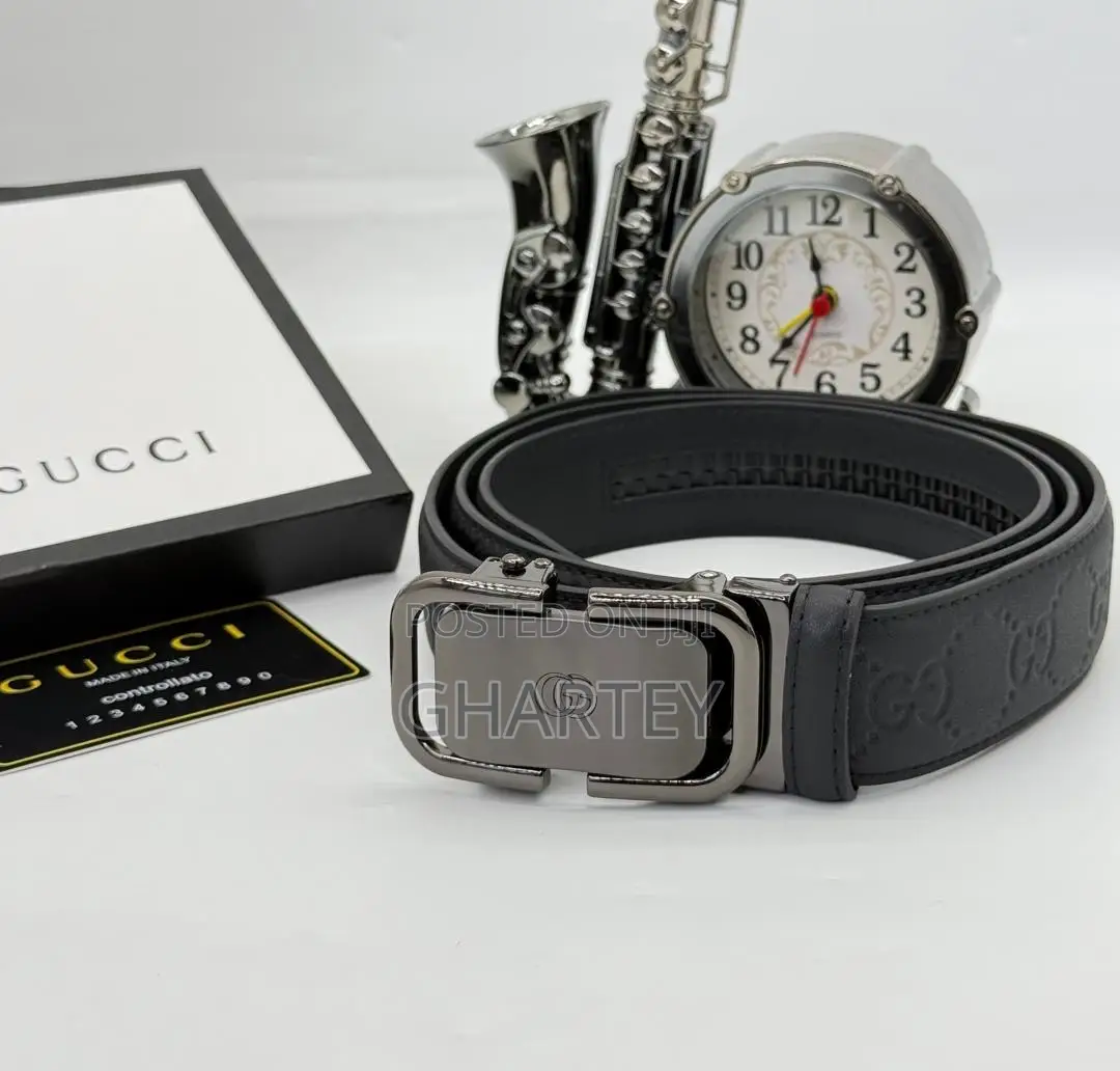 Stylish Designer Buckle Zip Lock Leather Belts