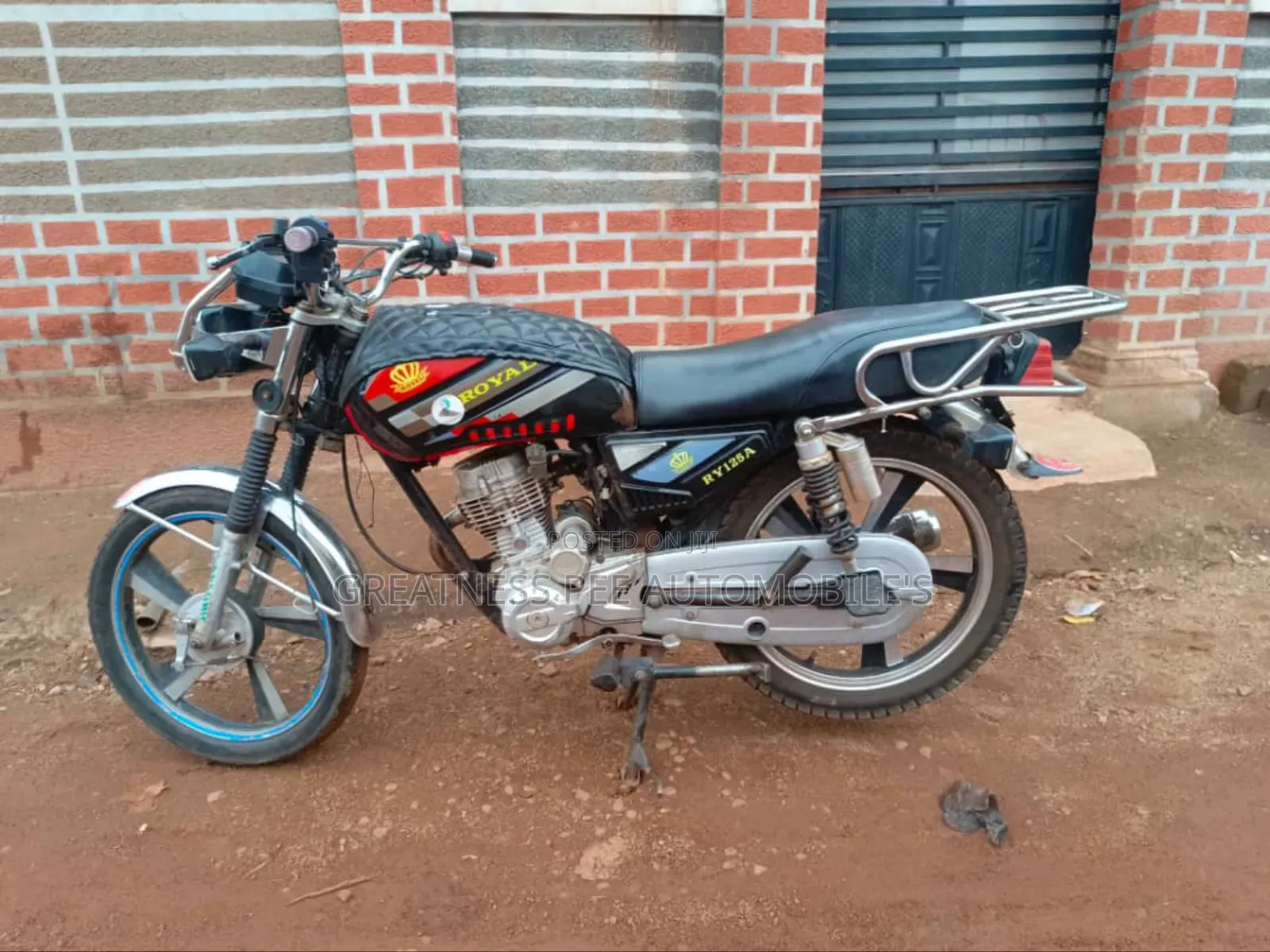 Royal Motorcycle 2021 Black
