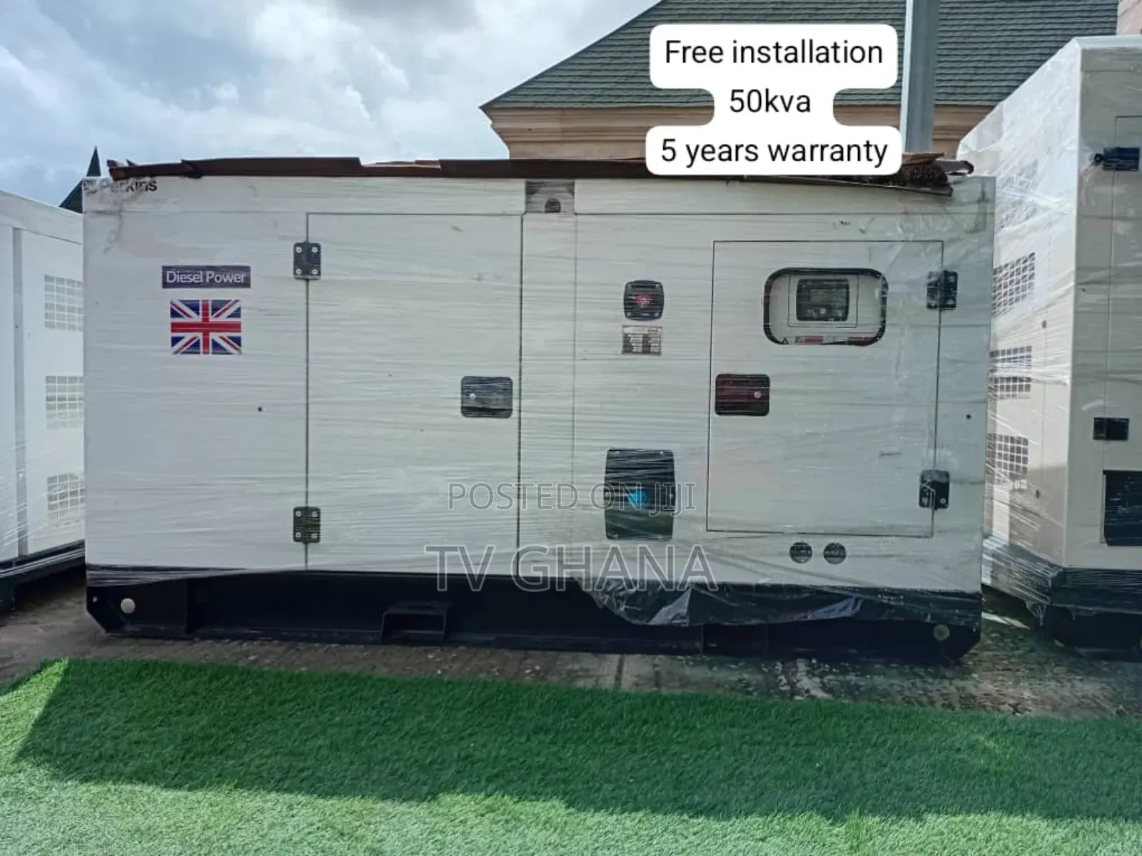Lyrapower 50kva Silent Perkins 50kva Diesel