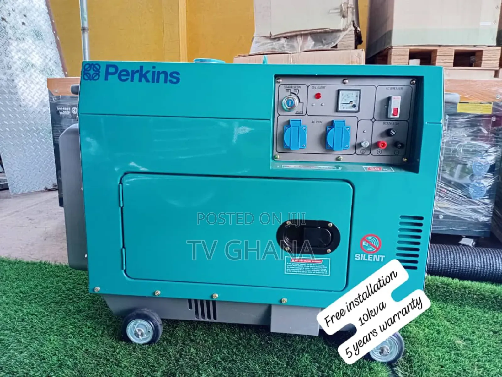 Vortexsystem 10kva Silent Perkins 10kva Diesel