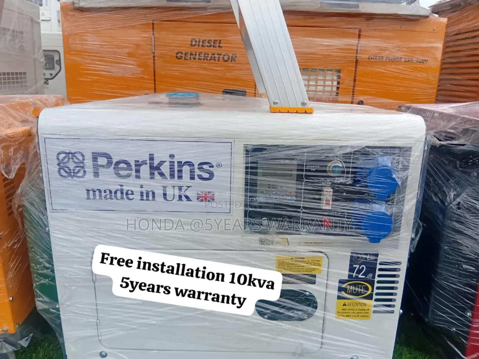 Zenithxwell Perkins Diesel Generator 10kva Perkins