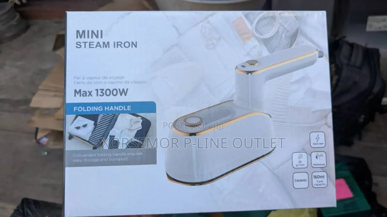 Portable Electric Steam Iron Max