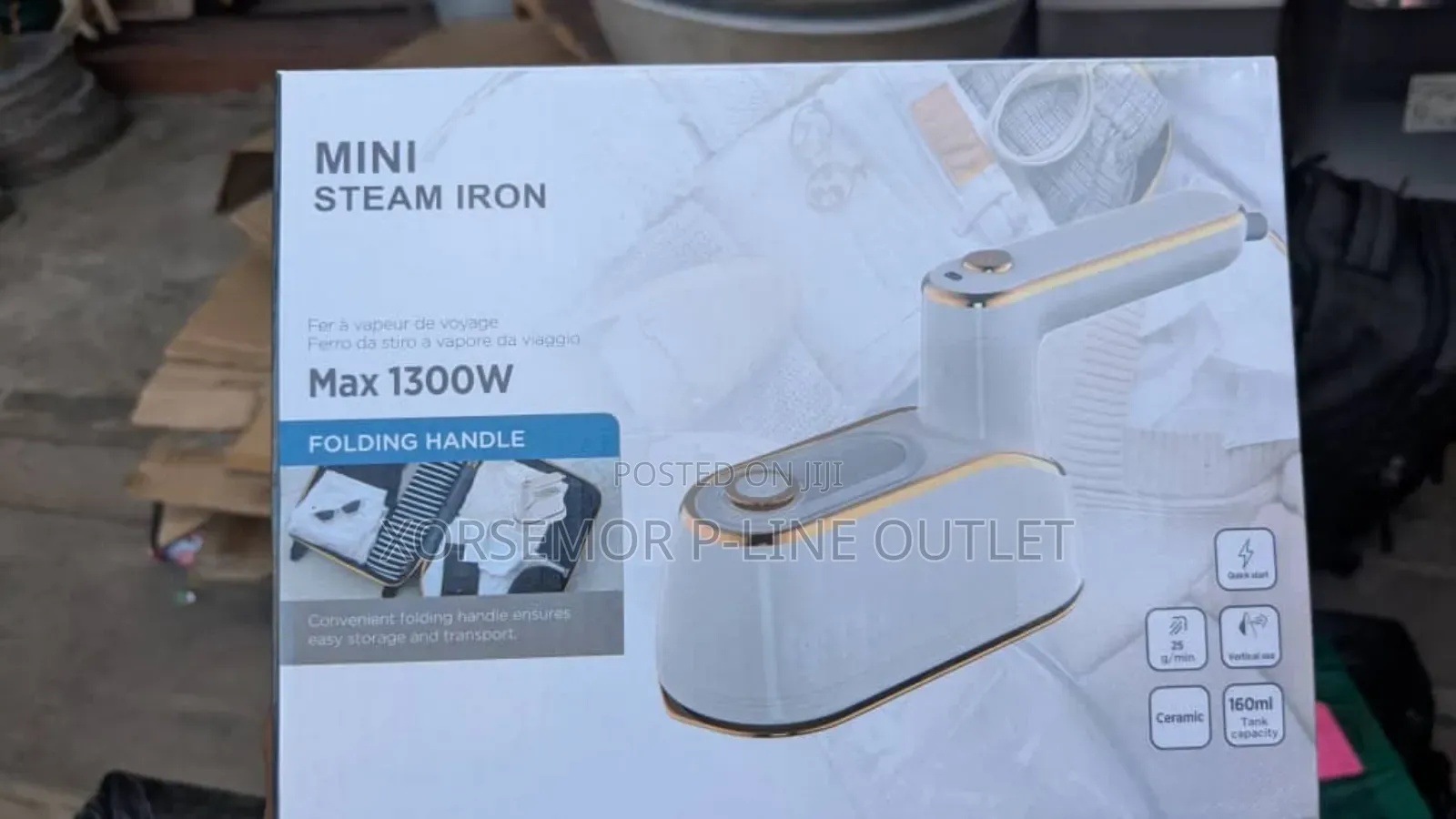 Portable Electric Steam Iron Max