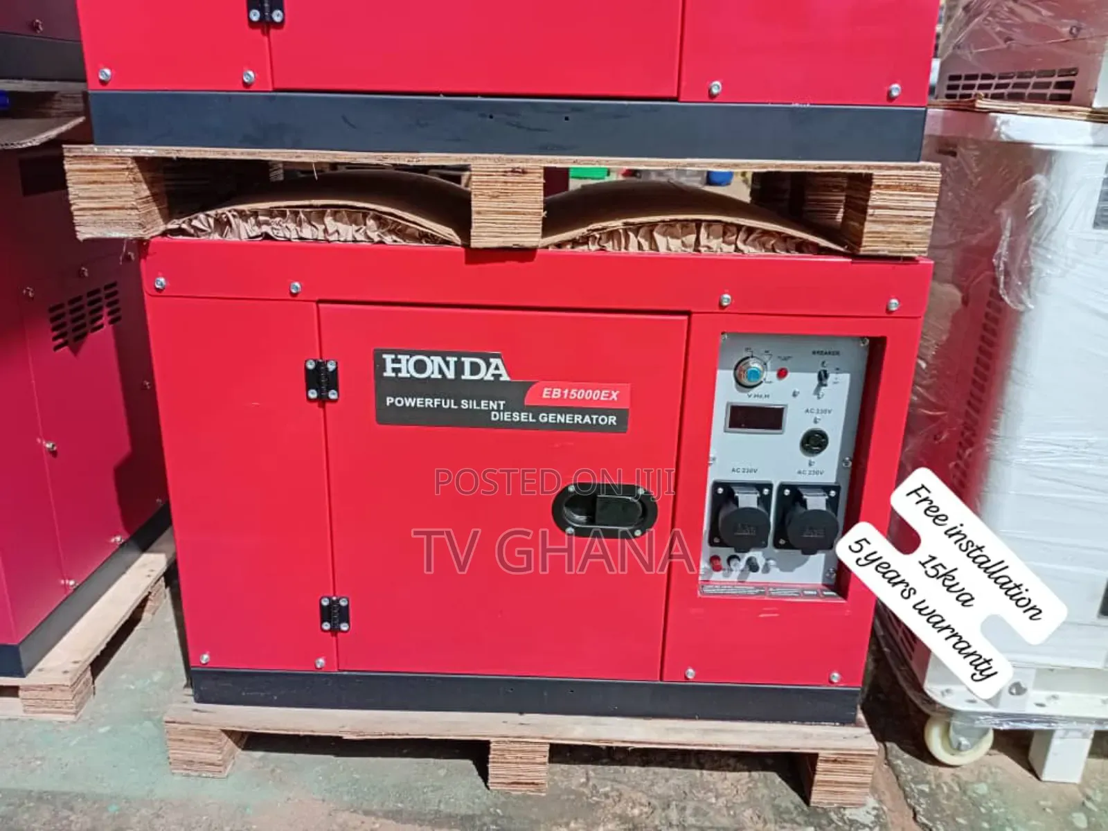 Primecontroller 15kva 16500watt Honda 15kva Diesel