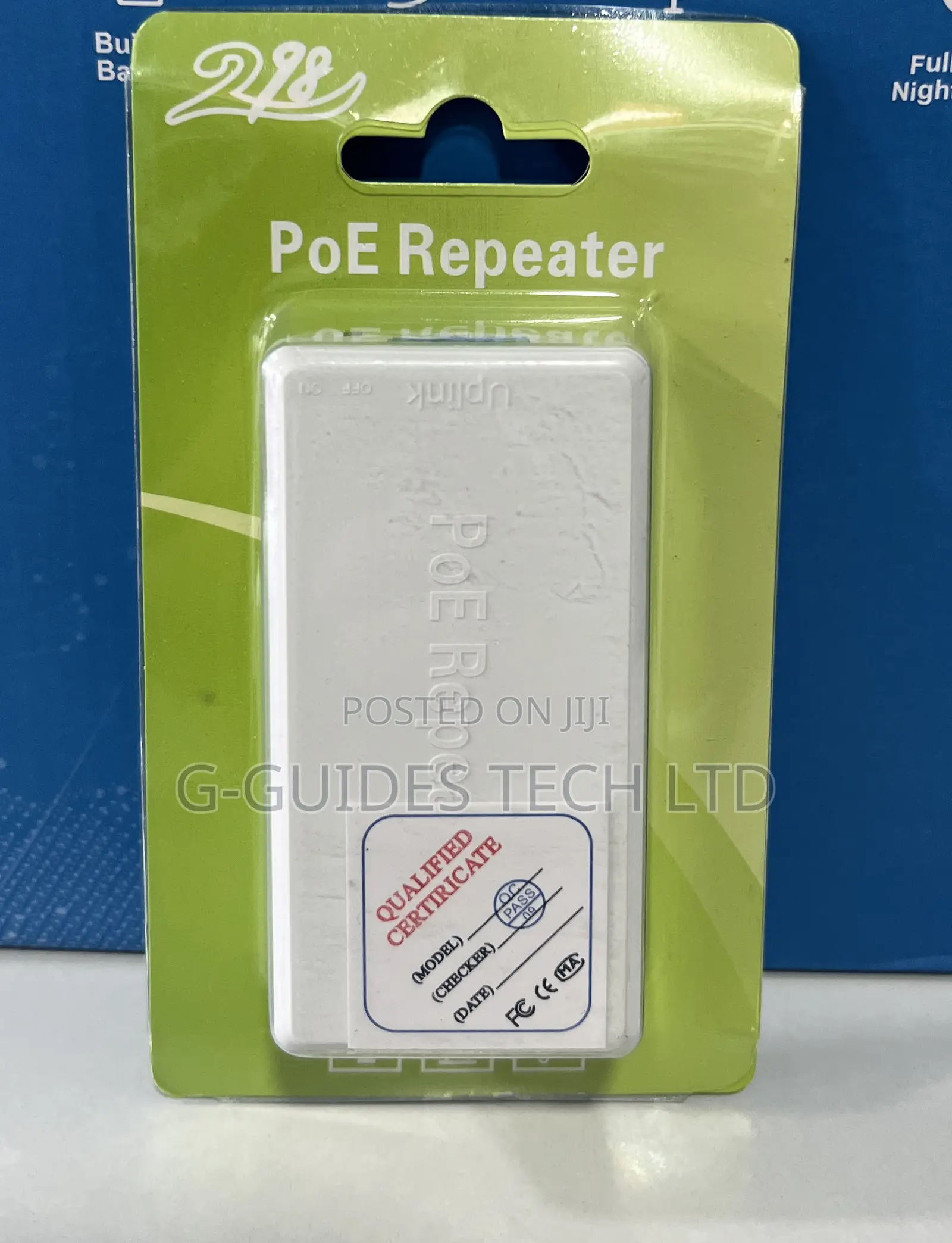 2-Port Poe Repeater, 2-Port Poe Extender 1-in 2-Out 250m